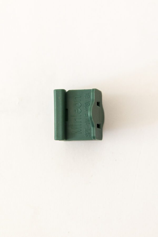 Female Slide Plugs - Green with knockout